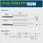 Preview: 12V IP67 LED Netzteil - 100 Watt