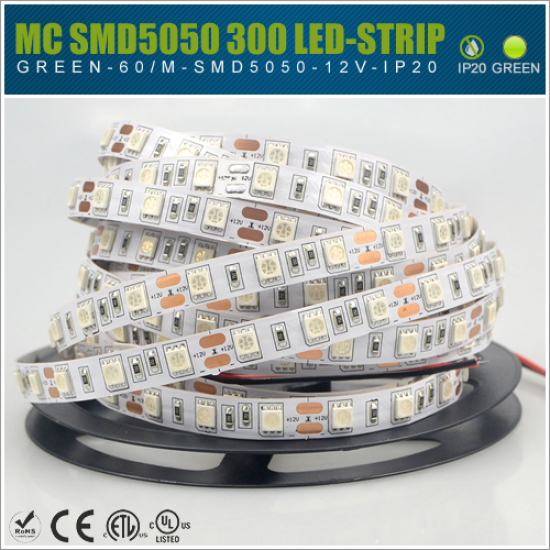 LED Streifen 12V SMD5050 60 LED/m - Grün
